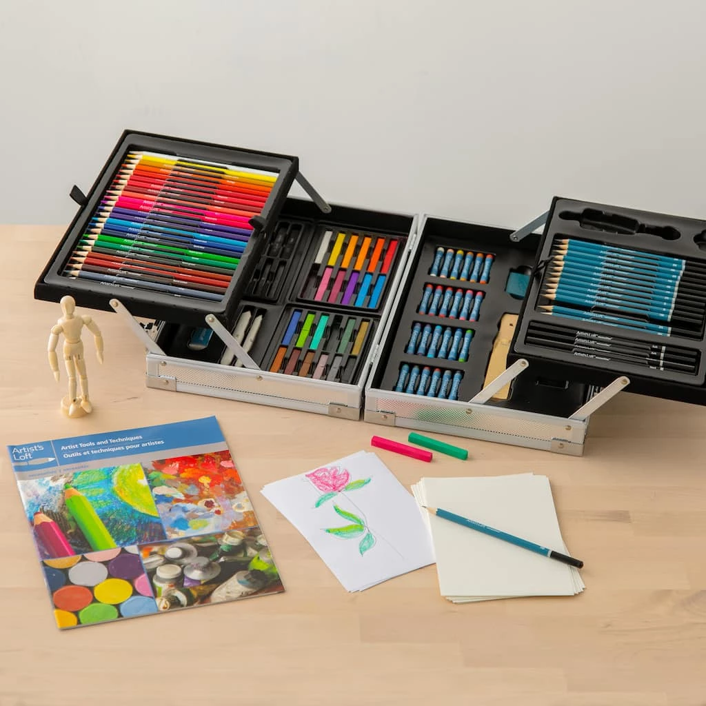 Promo ❤️ 126 pc. Drawing Art Set by Artist's Loft™ Necessities™ by Artists Loft ✔️ 4 Promo ❤️ 126 pc. Drawing Art Set by Artist's Loft™ Necessities™ by Artists Loft ✔️ - Image 2