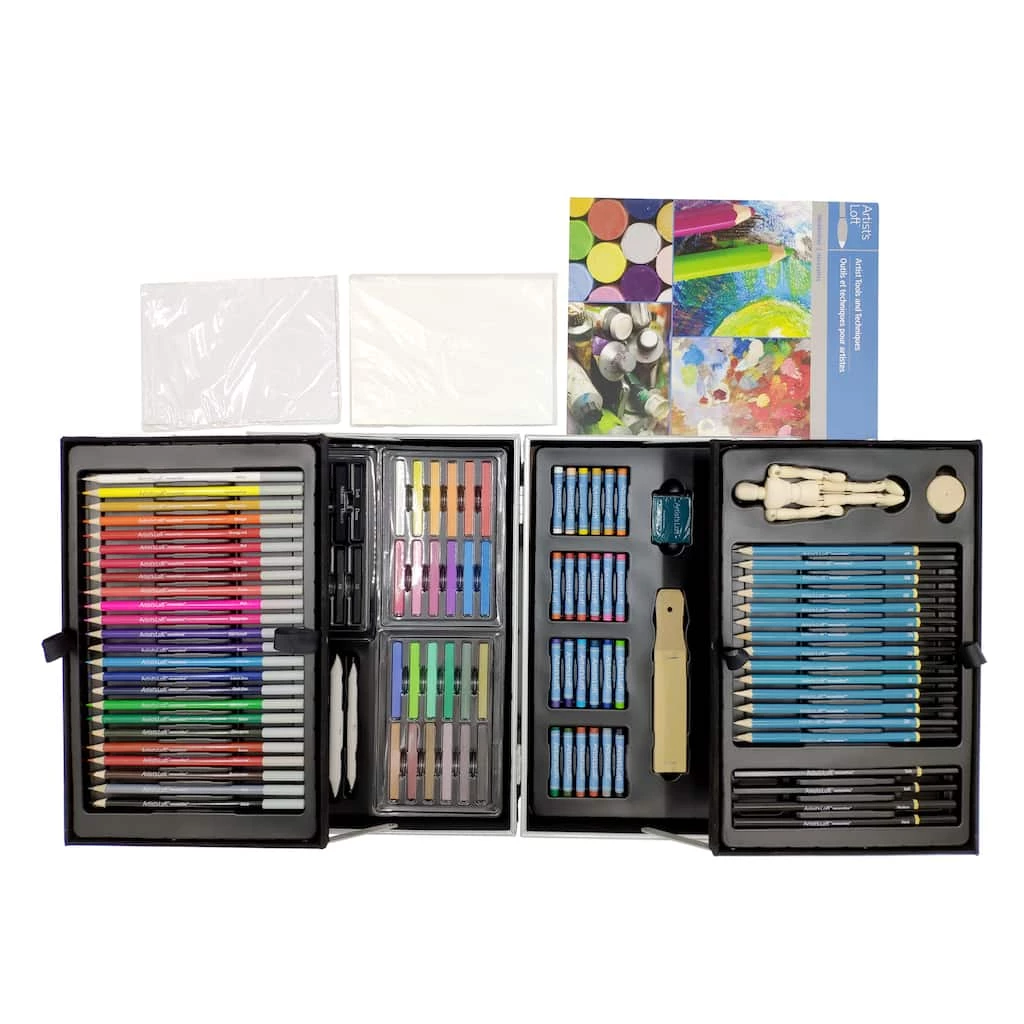 Promo ❤️ 126 pc. Drawing Art Set by Artist's Loft™ Necessities™ by Artists Loft ✔️ 3 Promo ❤️ 126 pc. Drawing Art Set by Artist's Loft™ Necessities™ by Artists Loft ✔️