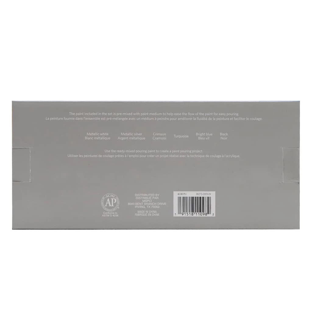 Best Sale β¨ 12 Packs: 6 ct. (72 total) Ready-Mixed Pouring Paint Set by Artist’s Loft™ by Artists Loft π₯° 6 Best Sale β¨ 12 Packs: 6 ct. (72 total) Ready-Mixed Pouring Paint Set by Artist’s Loft™ by Artists Loft π₯° - Image 4