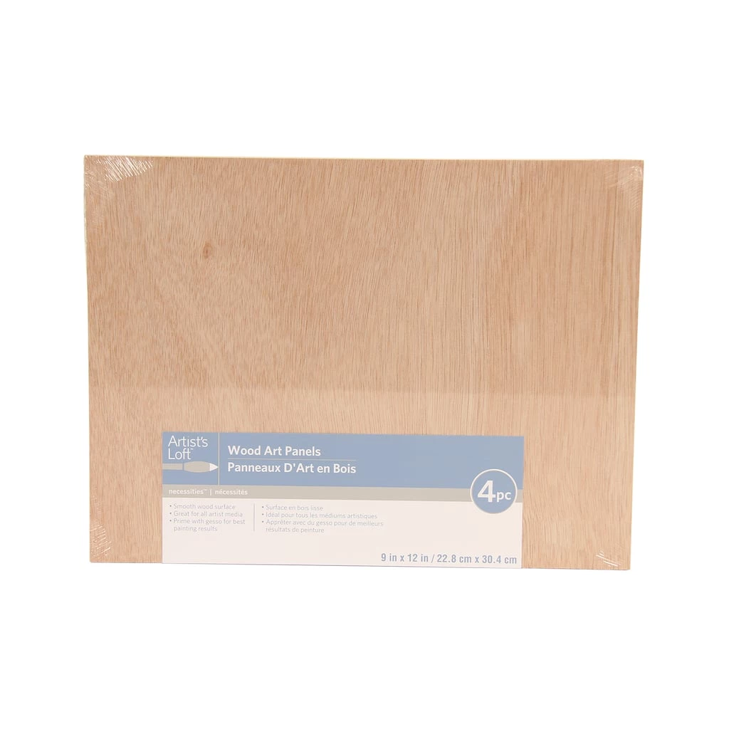 Best Sale π 12 Packs: 4 ct. (48 total) 9" x 12" Unfinished Wood Art Panel by Artist's Loft™ Necessities™ by Artists Loft π 5 Best Sale π 12 Packs: 4 ct. (48 total) 9" x 12" Unfinished Wood Art Panel by Artist's Loft™ Necessities™ by Artists Loft π - Image 3