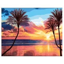 Top 10 π Beach Sunset with Palm Trees Paint-by-Number Kit by Artist's Loft™ Necessities™ by Artists Loft π 10 Top 10 π Beach Sunset with Palm Trees Paint-by-Number Kit by Artist's Loft™ Necessities™ by Artists Loft π -Artists Loft Sales 10624471 5