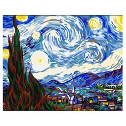 Buy ⌛ Van Gogh Starry Night Paint-by-Number Kit by Artist's Loft™ Necessities™ by Artists Loft ⭐ 11 Buy ⌛ Van Gogh Starry Night Paint-by-Number Kit by Artist's Loft™ Necessities™ by Artists Loft ⭐ -Artists Loft Sales 10624472 5