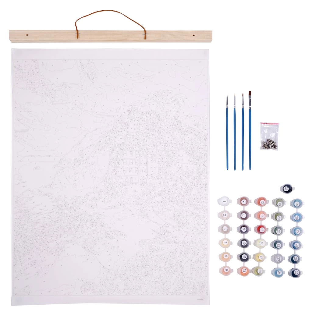 Coupon π₯ 12 Pack: Colorful Buildings & Sea Paint-by-Number Kit by Artist's Loft™ Necessities™ by Artists Loft β¨ 5 Coupon π₯ 12 Pack: Colorful Buildings & Sea Paint-by-Number Kit by Artist's Loft™ Necessities™ by Artists Loft β¨ - Image 3