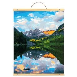 Outlet π 12 Pack: Mountain Scene Paint-by-Number Kit by Artist's Loft™ Necessities™ by Artists Loft π