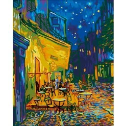 Best Pirce 🧨 Terrace at Night Paint-by-Number Kit by Artist's Loft™ Necessities™ by Artists Loft 🧨 -Artists Loft Sales 10624586 5