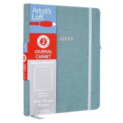 Cheap 🎁 12 Pack: Teal Premium Hardcover Ideas Dot Journal by Artist's Loft™, 6 x 8" by Artists Loft 🔔