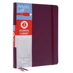 Cheap 😀 Wine Premium Hardcover Dot Journal, 6" x 8" by Artist's Loft™ by Artists Loft 👏