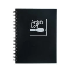 Outlet 👏 Black Hardcover Watercolor Book by Artist's Loft™, 5.5" x 8.5" by Artists Loft 💯