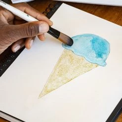 Outlet 👏 Black Hardcover Watercolor Book by Artist's Loft™, 5.5" x 8.5" by Artists Loft 💯 -Artists Loft Sales 10638836 7