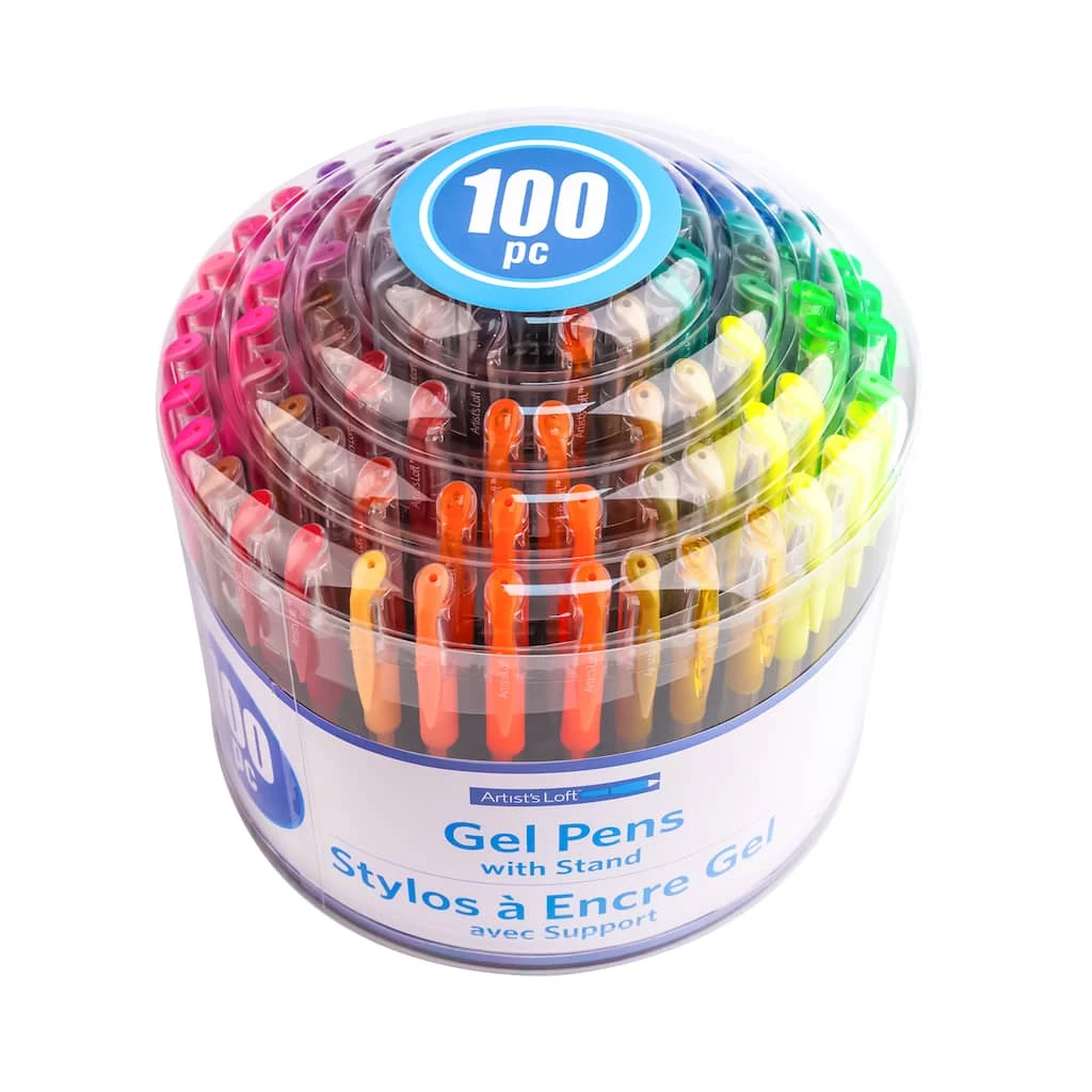 Promo π Gel Pens with Stand by Artist's Loft™ by Artists Loft π 3 Promo π Gel Pens with Stand by Artist's Loft™ by Artists Loft π