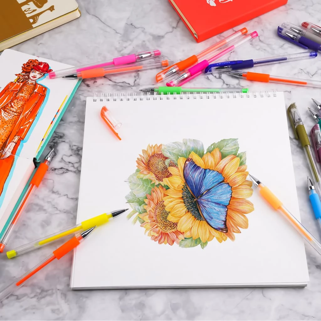 Promo π Gel Pens with Stand by Artist's Loft™ by Artists Loft π 4 Promo π Gel Pens with Stand by Artist's Loft™ by Artists Loft π - Image 2