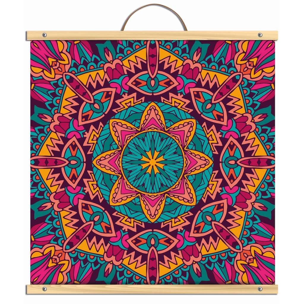 Outlet ⌛ Multicolor Mandala Paint by Number Kit by Artist's Loft™ Necessities™ by Artists Loft ⭐ 3 Outlet ⌛ Multicolor Mandala Paint by Number Kit by Artist's Loft™ Necessities™ by Artists Loft ⭐