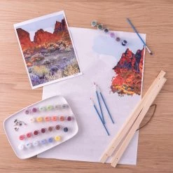 Hot Sale 👏 12 Pack: Desert Paint-by-Number Kit by Artist's Loft™ Necessities™ by Artists Loft 👍 -Artists Loft Sales 10654632 45 1