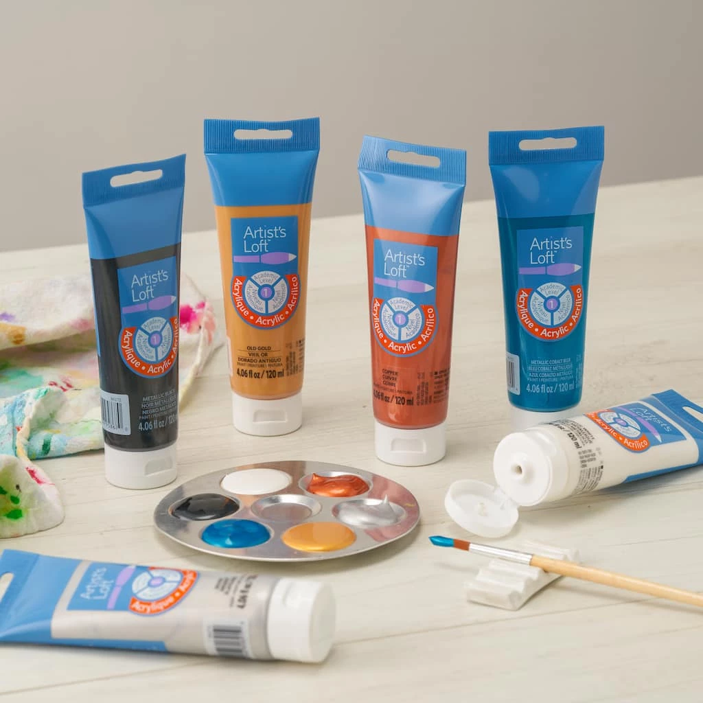 Best Sale π₯° 12 Packs: 6 ct. (72 total) Metallic Acrylic Paint Set by Artist's Loft™ by Artists Loft π― 9 Best Sale π₯° 12 Packs: 6 ct. (72 total) Metallic Acrylic Paint Set by Artist's Loft™ by Artists Loft π― - Image 7