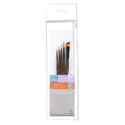 Best deal π₯° Golden Synthetic Acrylic 5 Piece Brush Set by Artist's Loft™ by Artists Loft π₯° 7 Best deal π₯° Golden Synthetic Acrylic 5 Piece Brush Set by Artist's Loft™ by Artists Loft π₯° -Artists Loft Sales 10669078 3