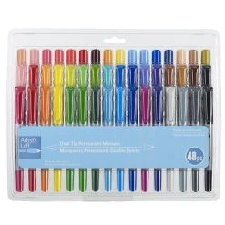 Best Sale 🛒 48 Color Dual Tip Permanent Markers by Artist's Loft™ by Artists Loft ✔️ -Artists Loft Sales 10670335 1