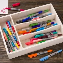 Flash Sale 🤩 6 Packs: 48 ct. (288 total) Dual Tip Permanent Markers by Artist's Loft™ by Artists Loft ⌛ -Artists Loft Sales 10670335 25 1