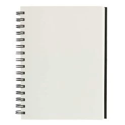 Coupon 🎁 6 Pack: Black Hard Cover Sketchbook by Artist's Loft™, 5.5" x 8.5" by Artists Loft 😍 -Artists Loft Sales 10670839 2 1
