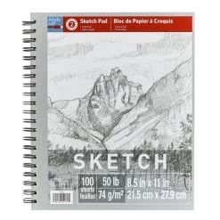 Flash Sale 🌟 Sketch Pad by Artist's Loft™, 8.5" x 11" by Artists Loft 👍