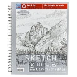 Best Pirce 😀 15 Pack: Recycled Sketch Paper Pad by Artist's Loft™, 9" x 12" by Artists Loft 😀