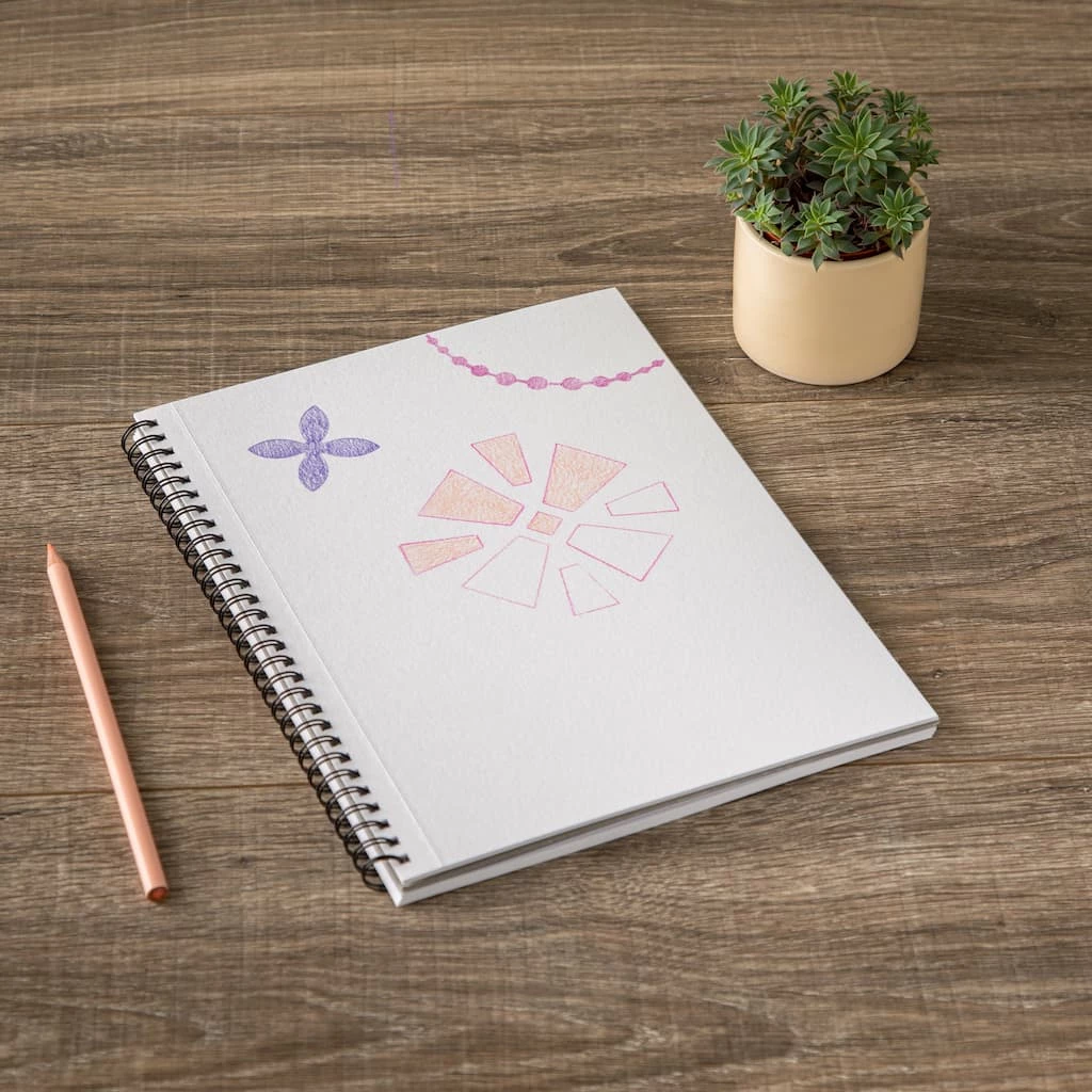 Wholesale π€© 12 Pack: Mixed Media Heavy Weight Paper Pad by Artist's Loft™, 7" x 10" by Artists Loft π 4 Wholesale π€© 12 Pack: Mixed Media Heavy Weight Paper Pad by Artist's Loft™, 7" x 10" by Artists Loft π - Image 2