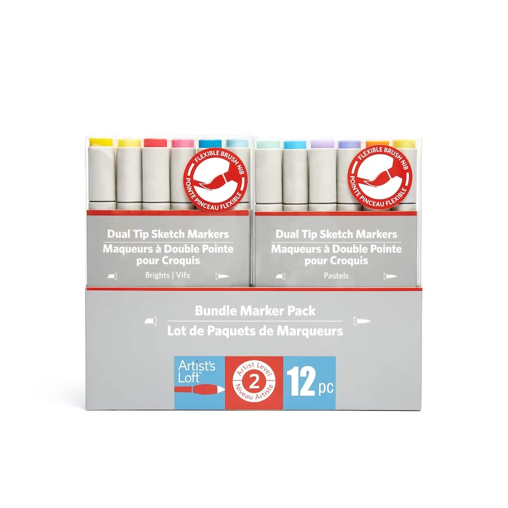 Flash Sale π€© Dual Tip Pastel Sketch Marker Bundle Pack by Artist's Loft™ by Artists Loft π€© 4 Flash Sale π€© Dual Tip Pastel Sketch Marker Bundle Pack by Artist's Loft™ by Artists Loft π€© - Image 2