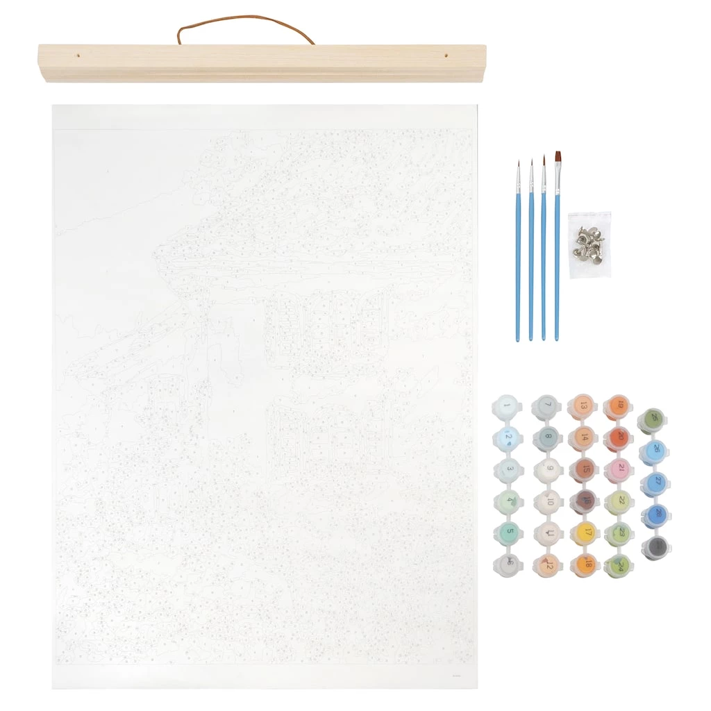 Budget π 12 Pack: Cottage Paint-by-Number Kit by Artist's Loft™ Necessities™ by Artists Loft π 3 Budget π 12 Pack: Cottage Paint-by-Number Kit by Artist's Loft™ Necessities™ by Artists Loft π