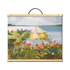 New 🧨 Flower Garden & Bungalow Paint-by-Number Kit by Artist's Loft™ Necessities™ by Artists Loft ✔️ -Artists Loft Sales 10685484 1