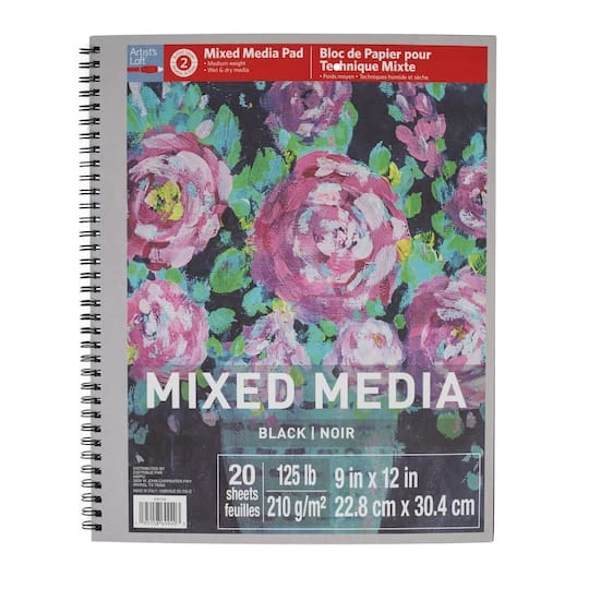 New π₯ Black Mixed Media Pad by Artist's Loft™ by Artists Loft β¨ 9 New π₯ Black Mixed Media Pad by Artist's Loft™ by Artists Loft β¨ - Image 7
