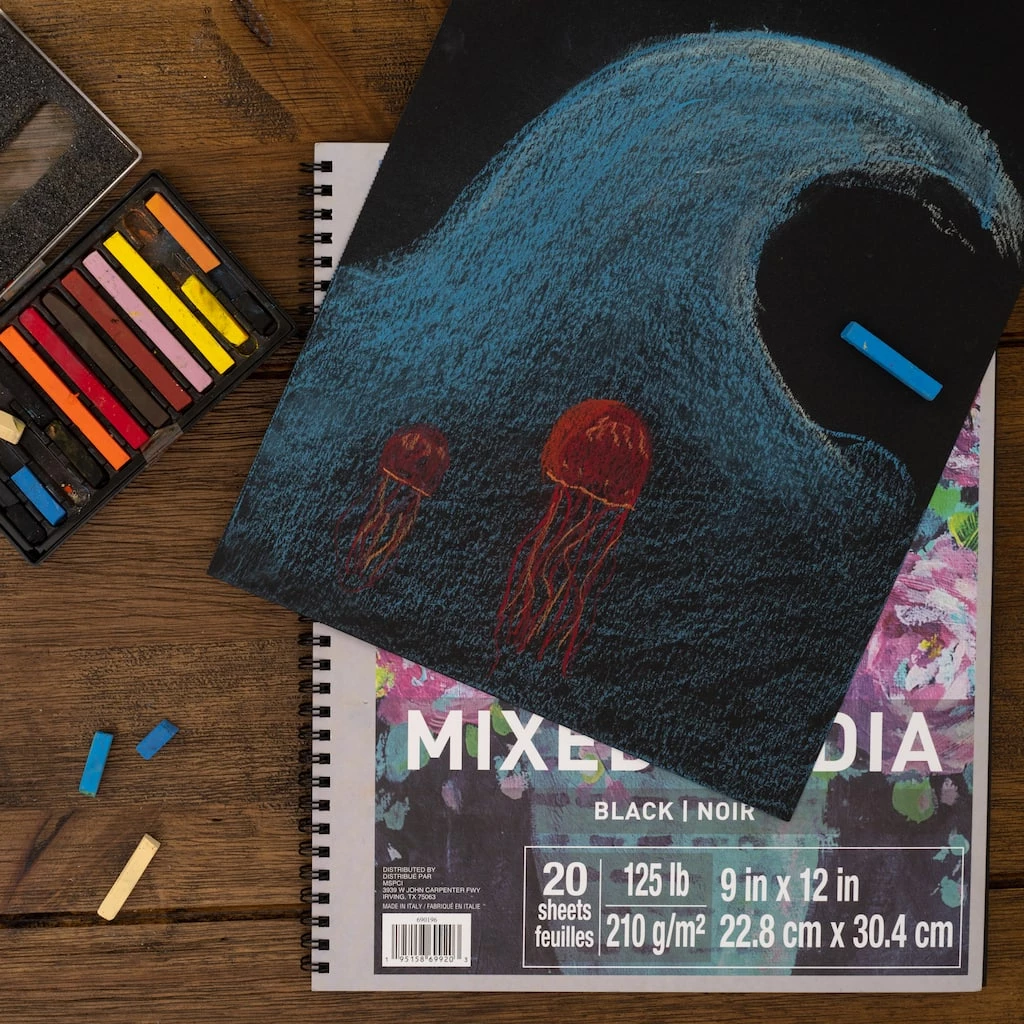 New π₯ Black Mixed Media Pad by Artist's Loft™ by Artists Loft β¨ 4 New π₯ Black Mixed Media Pad by Artist's Loft™ by Artists Loft β¨ - Image 2