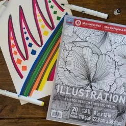 Deals ❤️ Bristol Vellum Illustration Pad by Artist's Loft™, 9" x 12" by Artists Loft 😀 -Artists Loft Sales 10690262 2