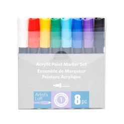 Budget 🎁 Chisel Tip 8 Color Paint Marker Set by Artist's Loft™ by Artists Loft 😍