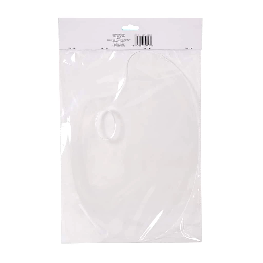Wholesale π Transparent Oval Palette by Artist's Loft™ by Artists Loft π 6 Wholesale π Transparent Oval Palette by Artist's Loft™ by Artists Loft π - Image 4