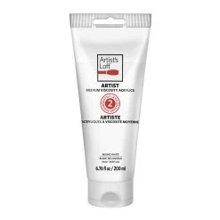 Buy 🎁 Artist Mixing White Medium Viscosity Acrylic Paint by Artist's Loft™, 6.76oz. by Artists Loft 🛒