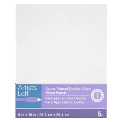 Best deal 😀 3 Pack Level 1 11" x 14" Gesso-Primed Double-Sided MDF Panels by Artist's Loft™ by Artists Loft ✔️