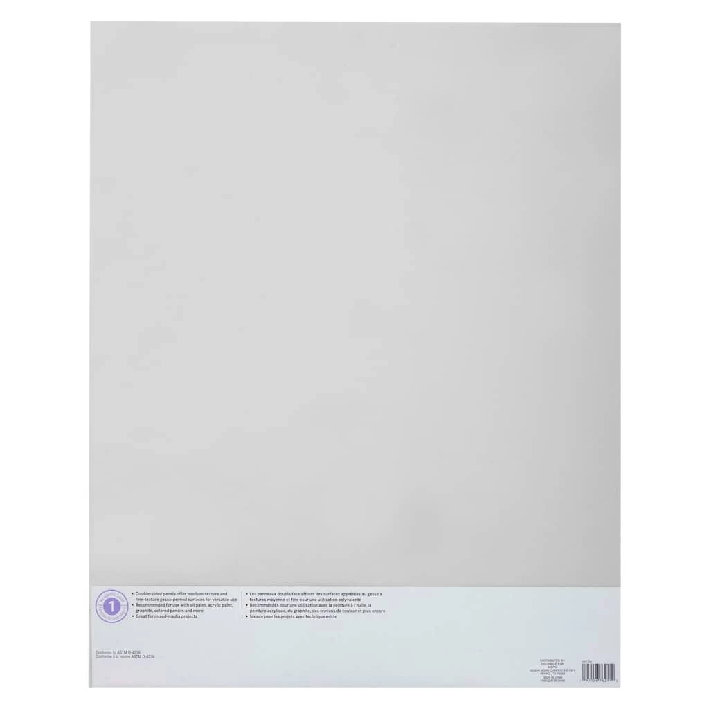 Budget π 2 Pack Level 1 16" x 20" Gesso-Primed Double-Sided MDF Panels by Artist's Loft™ by Artists Loft π 7 Budget π 2 Pack Level 1 16" x 20" Gesso-Primed Double-Sided MDF Panels by Artist's Loft™ by Artists Loft π - Image 5