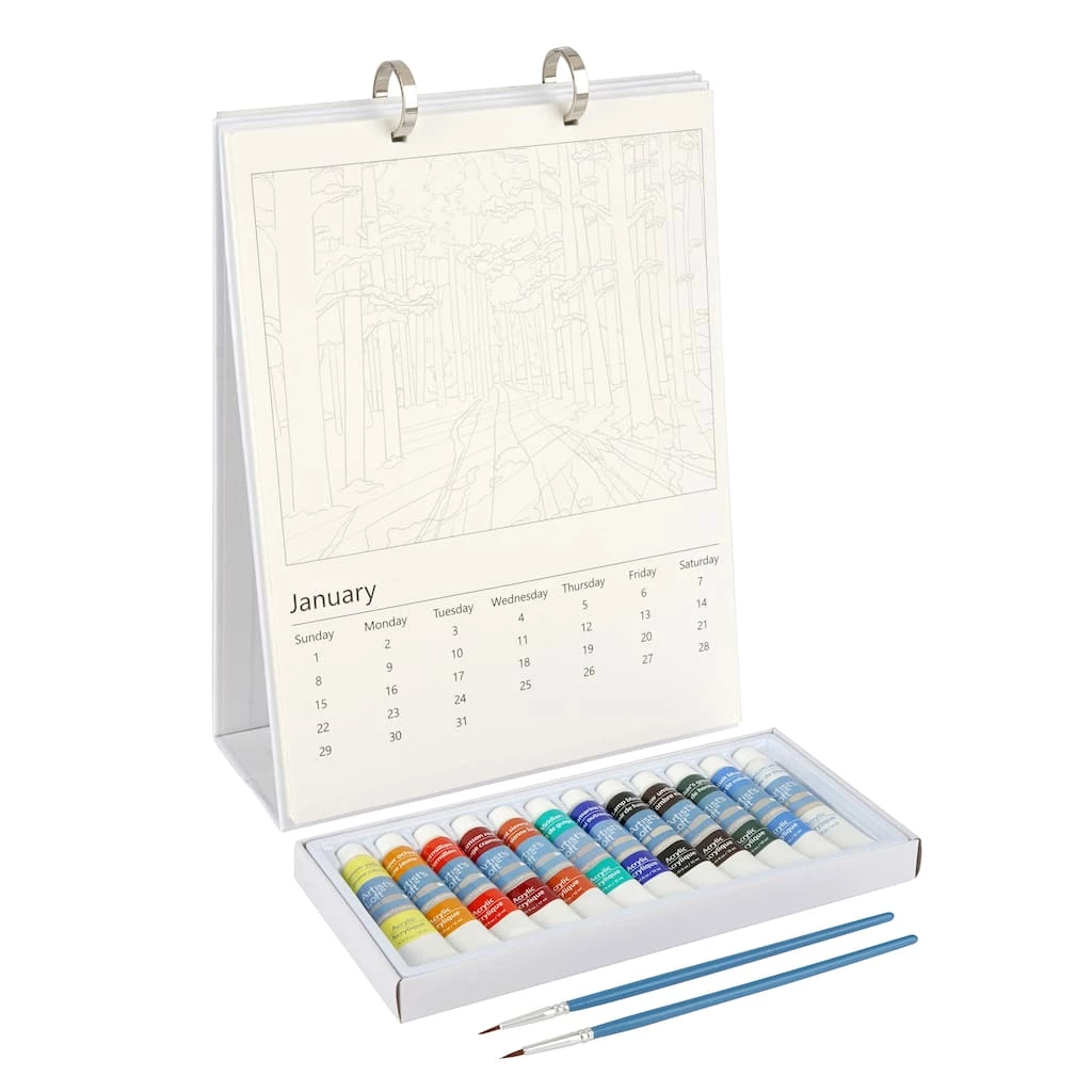Flash Sale π Paint Your Own Calendar Kit by Artist's Loft™ Necessities™ by Artists Loft π€© 4 Flash Sale π Paint Your Own Calendar Kit by Artist's Loft™ Necessities™ by Artists Loft π€© - Image 2