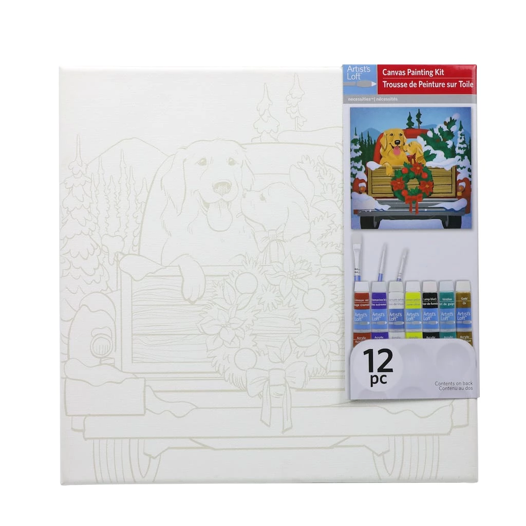 Flash Sale π Dogs in Red Truck Canvas Painting Kit by Artist's Loft™ Necessities™ by Artists Loft β 4 Flash Sale π Dogs in Red Truck Canvas Painting Kit by Artist's Loft™ Necessities™ by Artists Loft β - Image 2