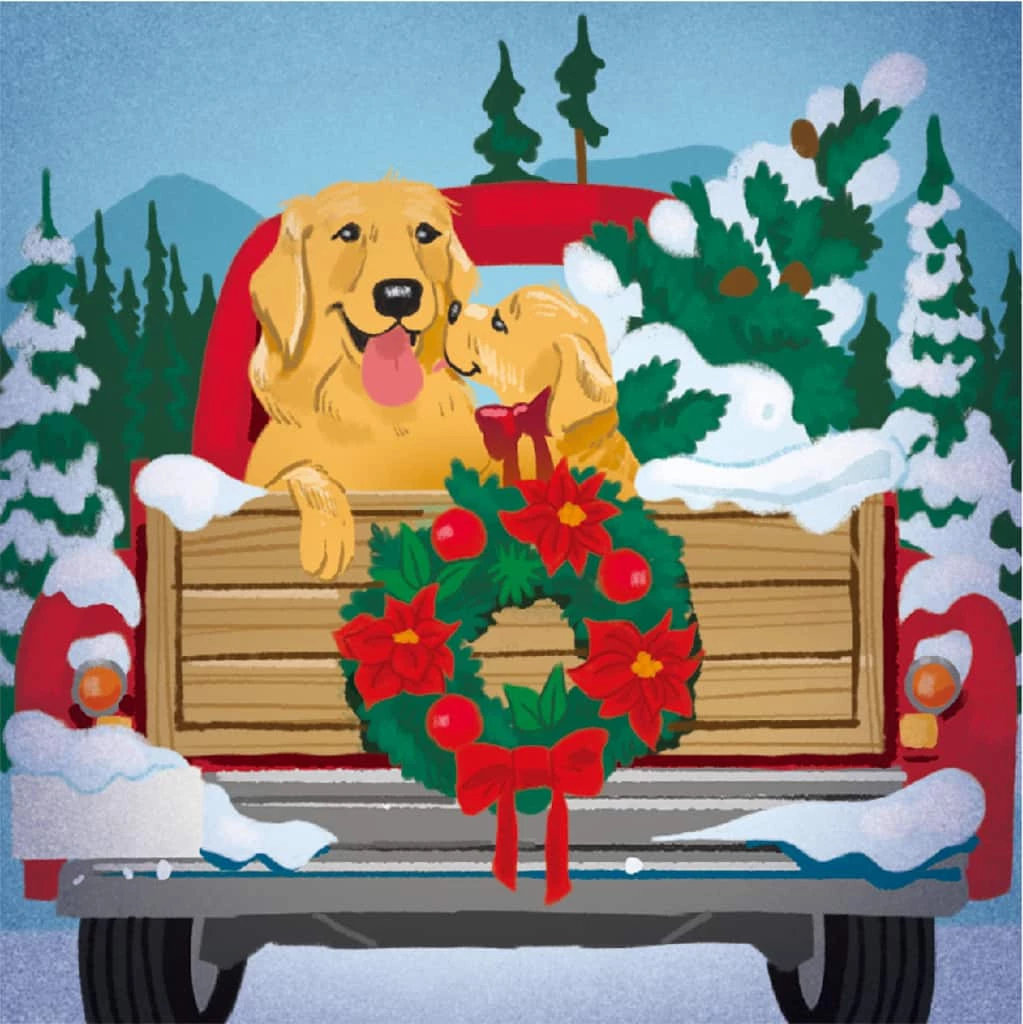 Flash Sale π Dogs in Red Truck Canvas Painting Kit by Artist's Loft™ Necessities™ by Artists Loft β 3 Flash Sale π Dogs in Red Truck Canvas Painting Kit by Artist's Loft™ Necessities™ by Artists Loft β