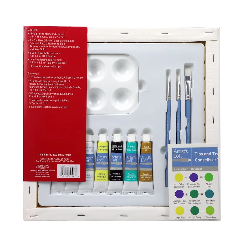 Flash Sale π Dogs in Red Truck Canvas Painting Kit by Artist's Loft™ Necessities™ by Artists Loft β 6 Flash Sale π Dogs in Red Truck Canvas Painting Kit by Artist's Loft™ Necessities™ by Artists Loft β - Image 4