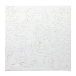 Top 10 🤩 Santa & Woodland Critters Canvas Painting Kit by Artist's Loft™ Necessities™ by Artists Loft ✔️ -Artists Loft Sales 10704815 3