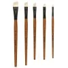 Top 10 ⭐ 12 Pack: Sorrento Oil Short Handle Angle Brush by Artist's Loft™ by Artists Loft 👏 -Artists Loft Sales M20004655 1