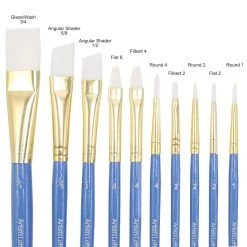 Outlet π 12 Packs: 10 ct. (120 total) White Synthetic 10 Piece Brush Set by Artist's Loft™ Fundamentals™ by Artists Loft π₯ 8 Outlet π 12 Packs: 10 ct. (120 total) White Synthetic 10 Piece Brush Set by Artist's Loft™ Fundamentals™ by Artists Loft π₯ -Artists Loft Sales MP122057 4
