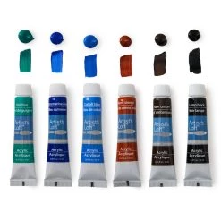Promo 😍 12 Pack: Acrylic Paint Set by Artist's Loft™ Fundamentals™ by Artists Loft ⌛ -Artists Loft Sales MP124967 27