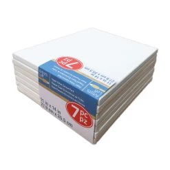 Outlet 🌟 4 Packs: 7 ct. (28 total) 11" x 14" Super Value Canvas by Artist's Loft® Necessities™ by Artists Loft ✨ -Artists Loft Sales MP131569 3