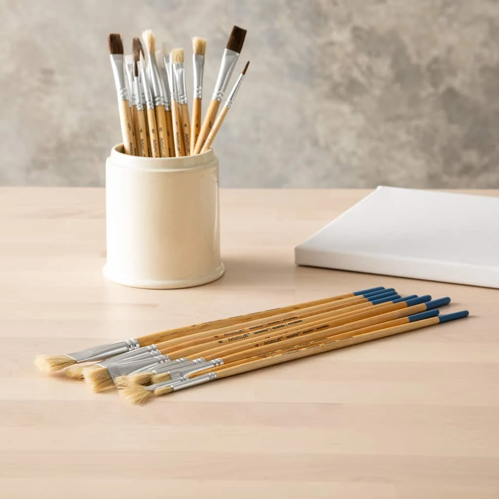 New π 12 Packs: 25 ct. (300 total) Necessities™ All-Purpose Brush Set by Artist's Loft® by Artists Loft π 3 New π 12 Packs: 25 ct. (300 total) Necessities™ All-Purpose Brush Set by Artist's Loft® by Artists Loft π