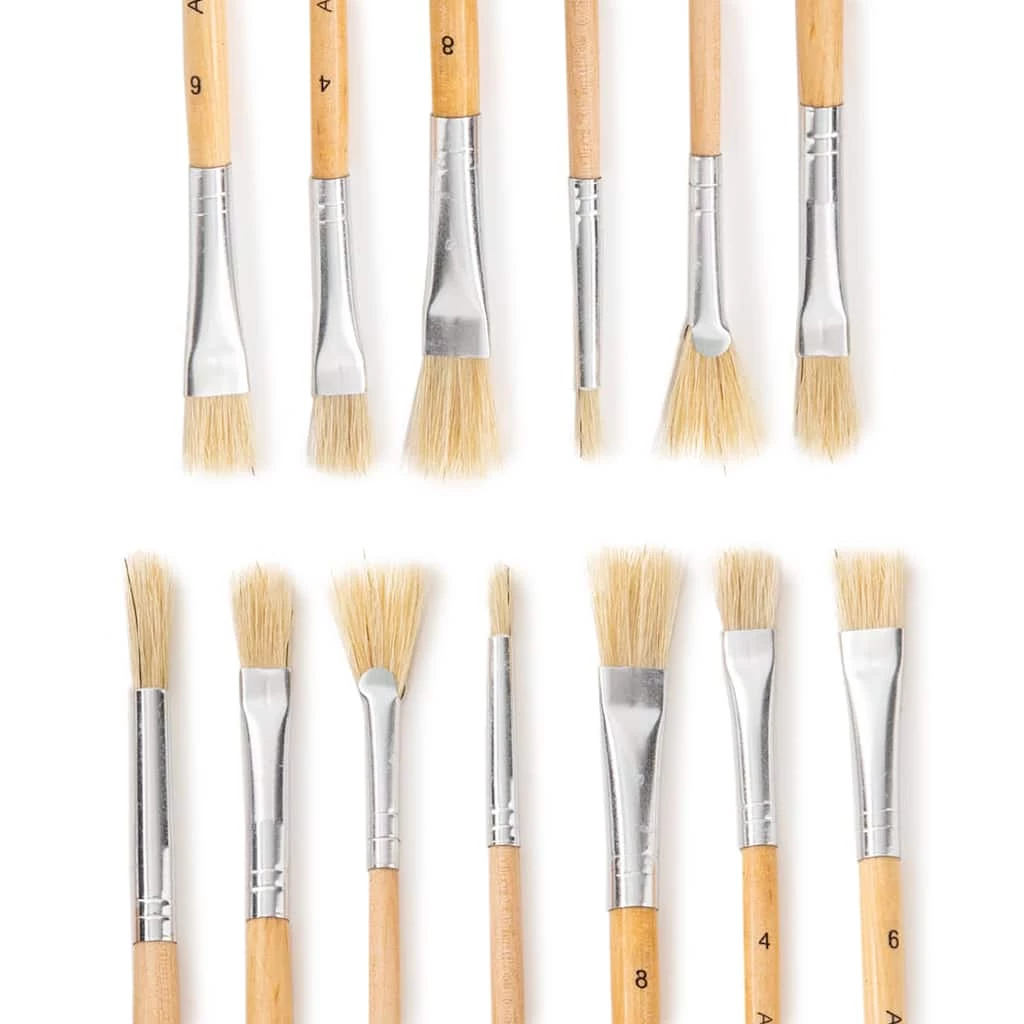 New π 12 Packs: 25 ct. (300 total) Necessities™ All-Purpose Brush Set by Artist's Loft® by Artists Loft π 4 New π 12 Packs: 25 ct. (300 total) Necessities™ All-Purpose Brush Set by Artist's Loft® by Artists Loft π - Image 2