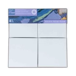 Best Sale 😉 6 Packs: 4 ct. (24 total) Level 1 6" x 6" Deco Canvas Pack by Artist's Loft® by Artists Loft 😀 -Artists Loft Sales MP150856 1