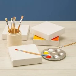 Best Sale 😉 6 Packs: 4 ct. (24 total) Level 1 6" x 6" Deco Canvas Pack by Artist's Loft® by Artists Loft 😀 -Artists Loft Sales MP150856 22