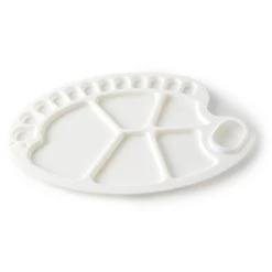 Best reviews of 🤩 12 Pack: 17 Well Oval Artist Palette by Artist's Loft™ by Artists Loft ✔️ -Artists Loft Sales MP153582 25